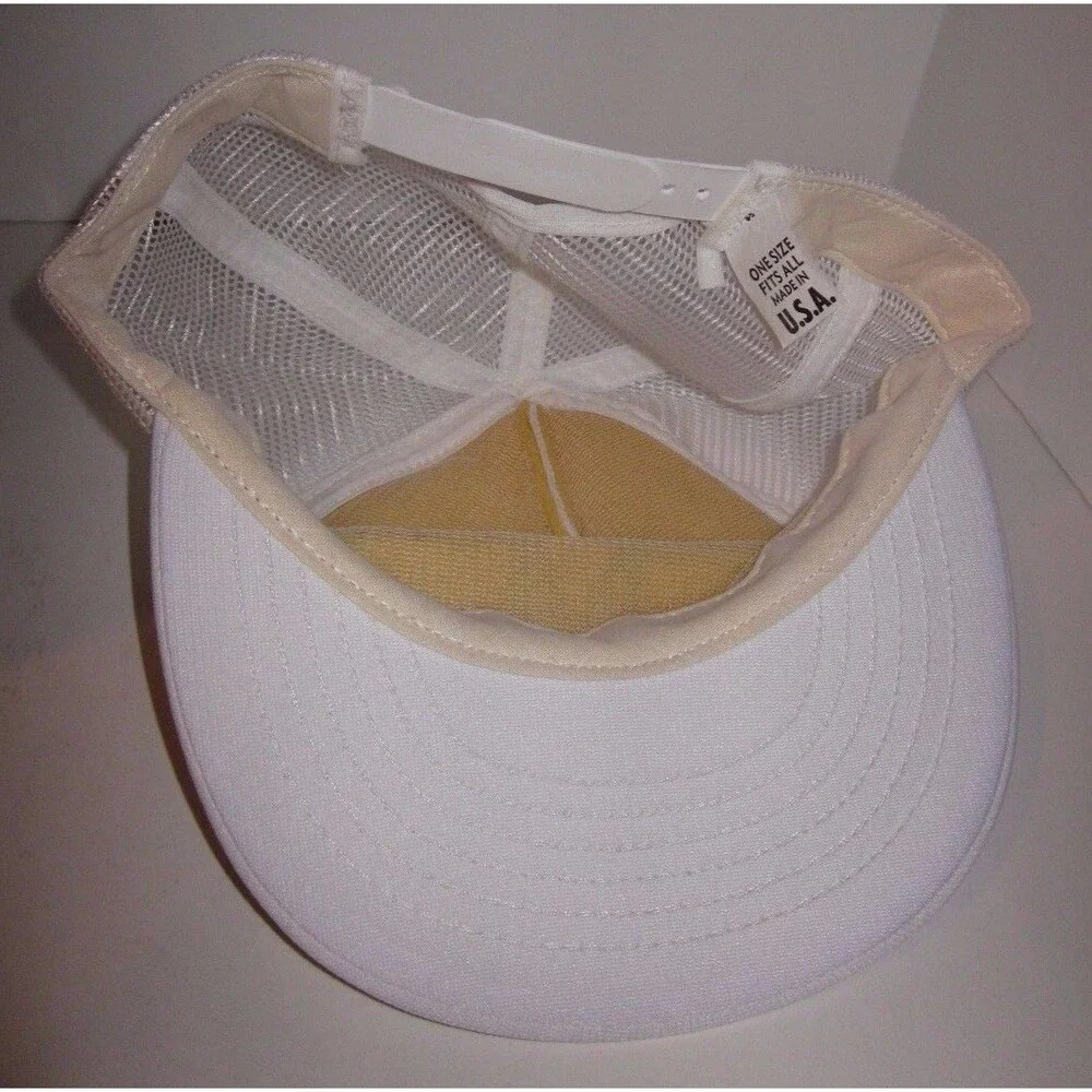 Spartan Express Freight Trucker Hat Cap 1980s - Mesh Snapback Hauling Semi Truck - Picture 5 of 5